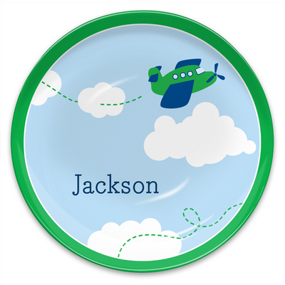 Airplane Melamine Plate
